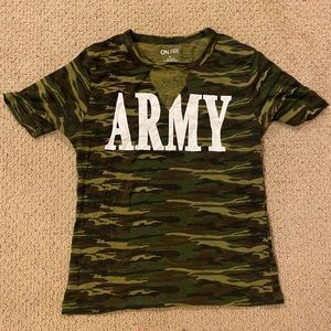 Army fatigue shirt